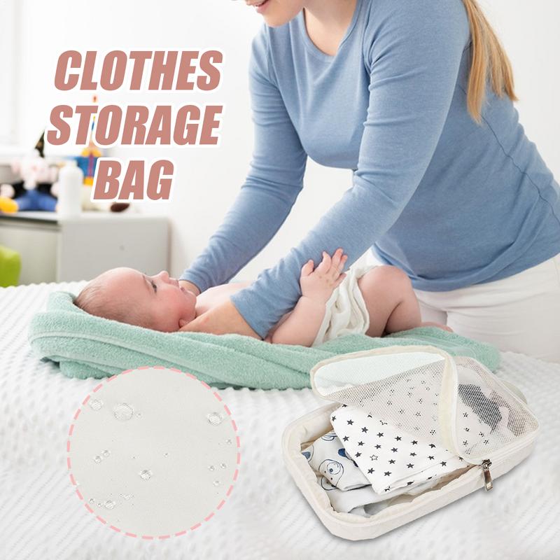 Baby Bag Nursery - กระเป๋าเก็บผ้าอ้อมเนอสเซอรี่กระเป๋าผ้าอ้อมOrganizerกระเป๋าน้ําหนักเบากระเป๋าเดินทางอุปกรณ์เสริมเด็กผ้าสําหรับผู้ใหญ่