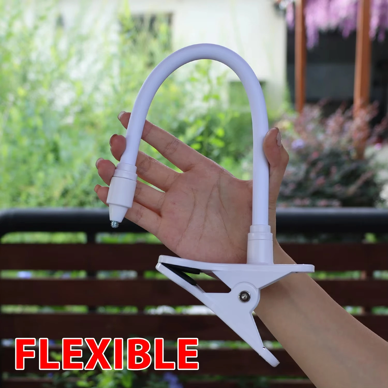 Wearable Baby Monitor - ขาตั้งกล้องแบบยืดหยุ่นพกพาได้ สำหรับกล้องเบบี้มอนิเตอร์ ขาตั้งกล้องเว็บแคม ฐานยึดแบบไม่ต้องเจาะ ปรับงอได้