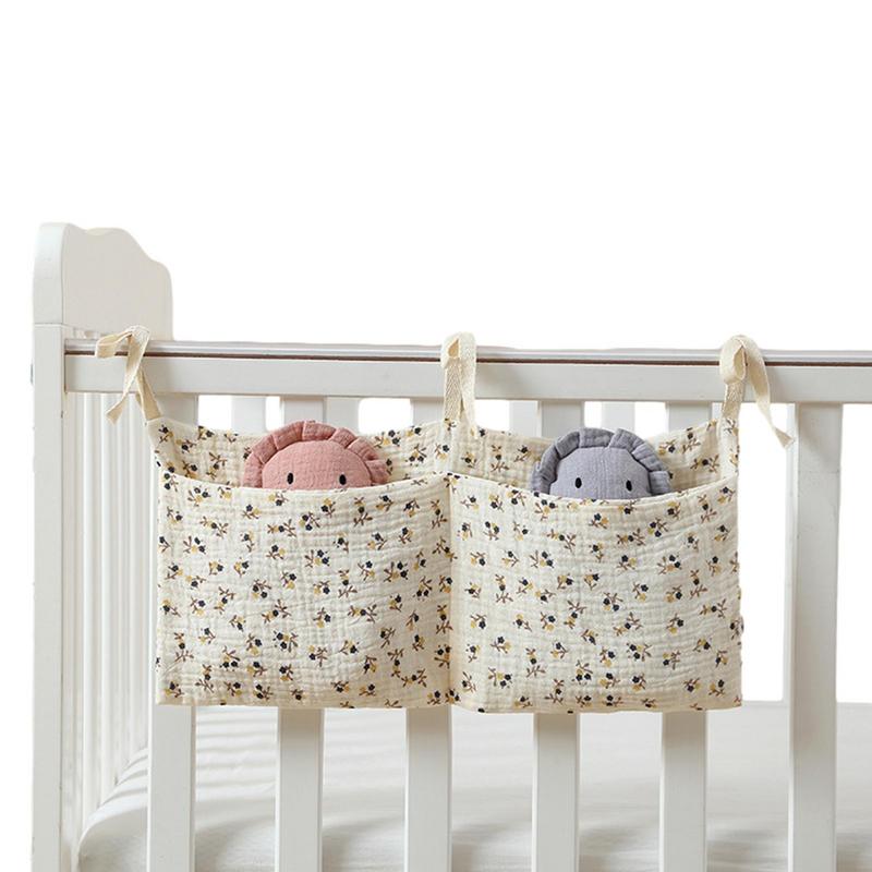 Baby Bag Nursery - Baby Crib Organizer Cot Caddy เตียงเก็บกระเป๋า
