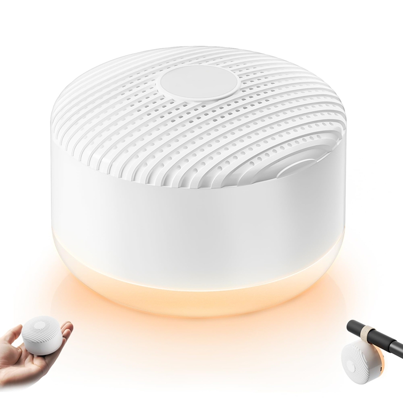 Baby Sound Machine White - BAADE เครื่องเสียงแบบพกพา, เครื่องเสียง White Noise สําหรับเด็กผู้ใหญ่พร้อมเสียง