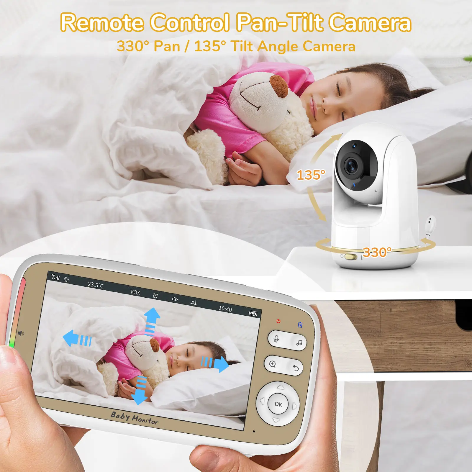 VB803 PRO Baby Monitor 2pcs Zo - Wearable Baby Monitor บทวิจารณ์และราคา