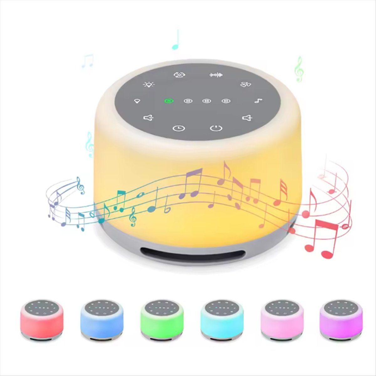 เครื่องเสียงช่วยการนอนแบบพกพา  - Baby Sound Machine White บทวิจารณ์และราคา