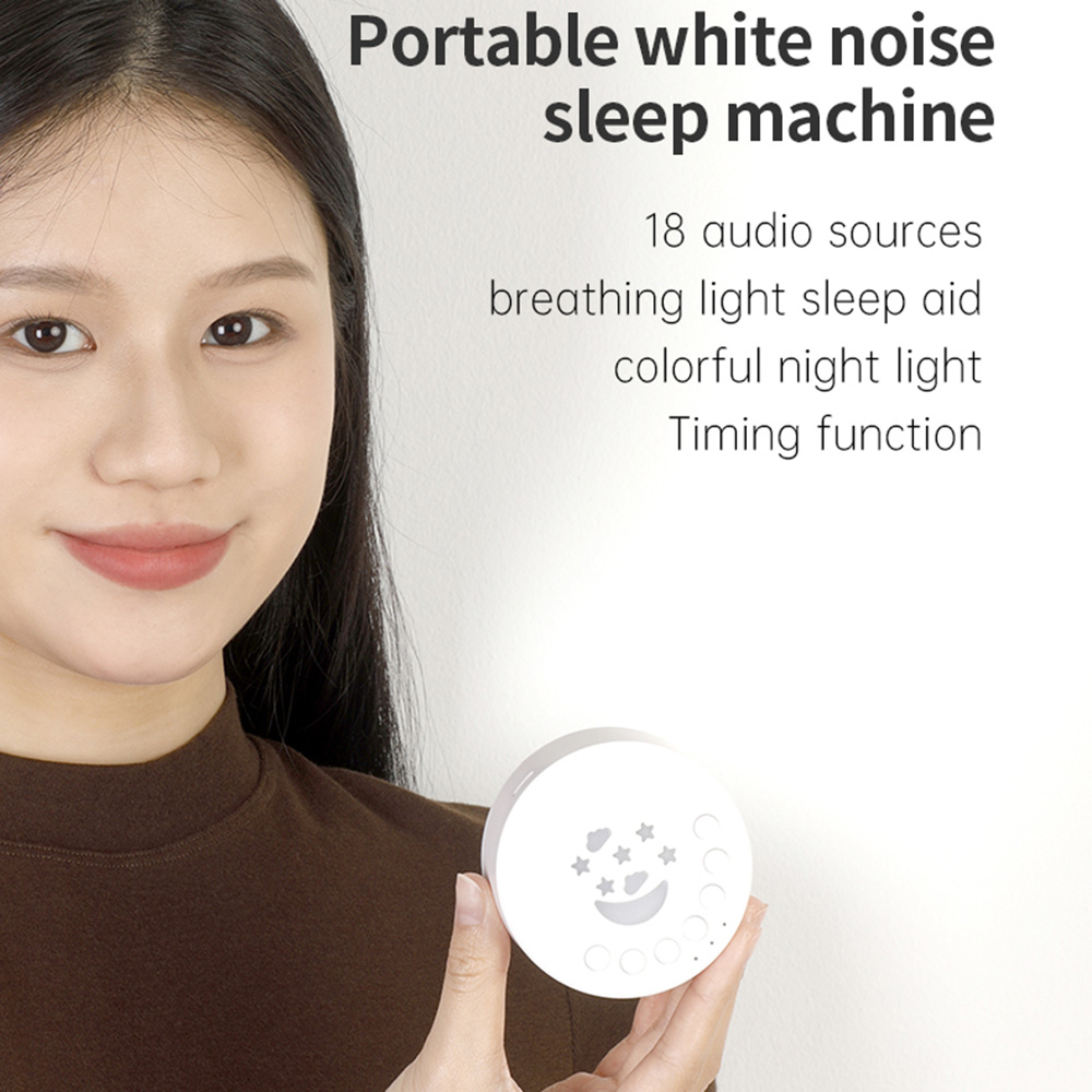 เครื่องช่วยนอนเด็กแบบตั้งโต๊ะ  - Baby Sound Machine White บทวิจารณ์และราคา