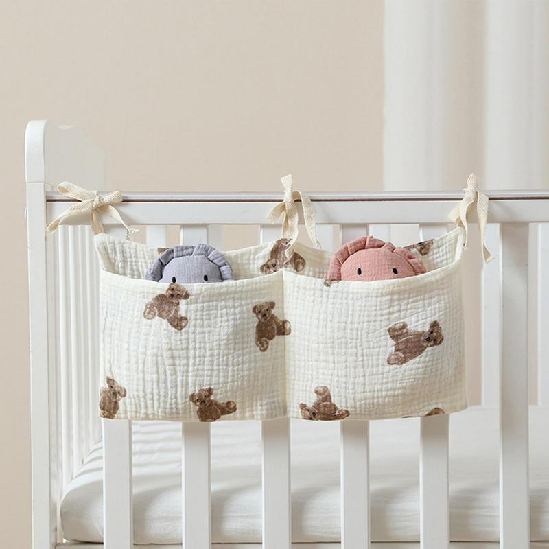 Baby Crib Organizer Cot Caddy  - Baby Bag Nursery บทวิจารณ์และราคา