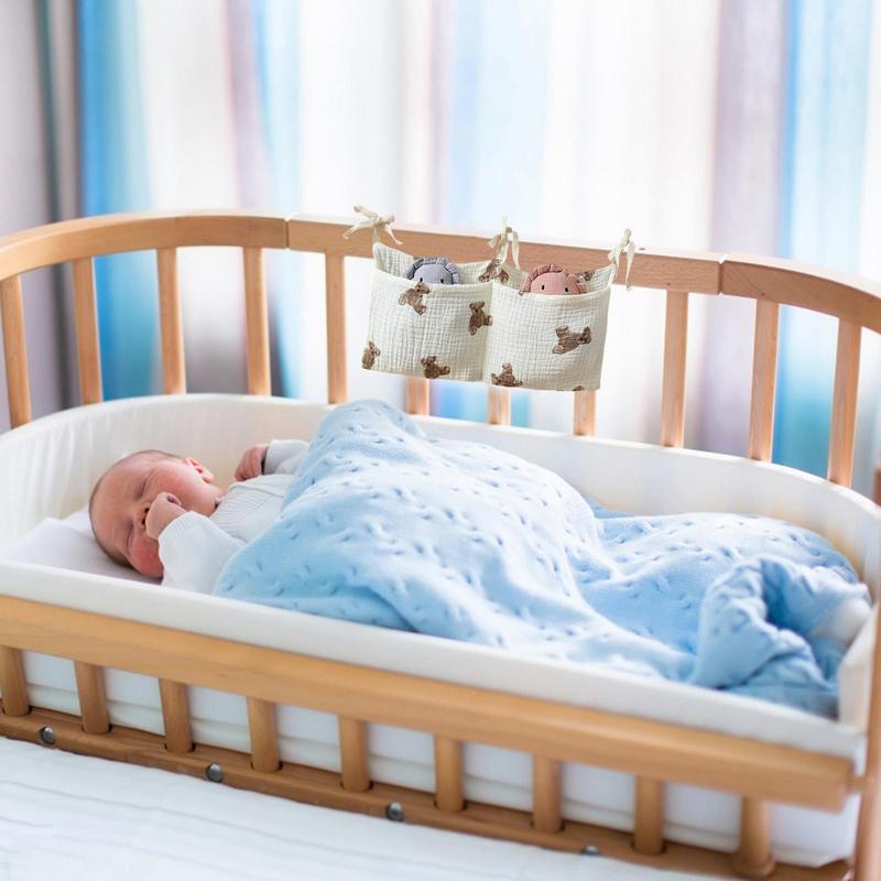 Baby Crib Organizer Cot Caddy  - Baby Bag Nursery บทวิจารณ์และราคา