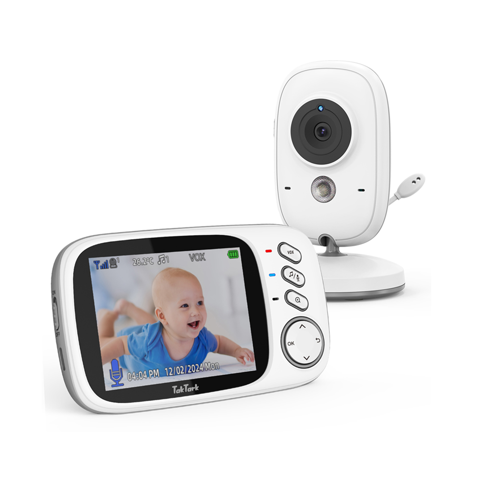 ทัคทาร์ค 3.2 นิ้วจอภาพวิดีโอไร - Wearable Baby Monitor บทวิจารณ์และราคา