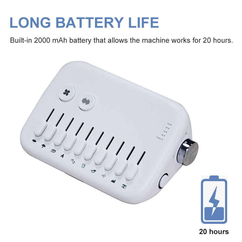 เครื่องเสียงไวท์นอยส์แบบชาร์จ  - Baby Sound Machine White บทวิจารณ์และราคา