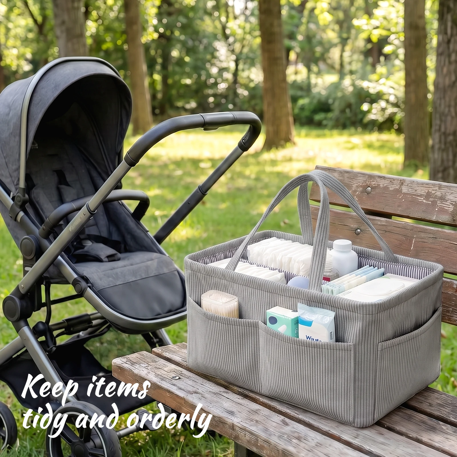 กล่องจัดระเบียบผ้าอ้อมเด็กแบบพ - Baby Bag Nursery บทวิจารณ์และราคา