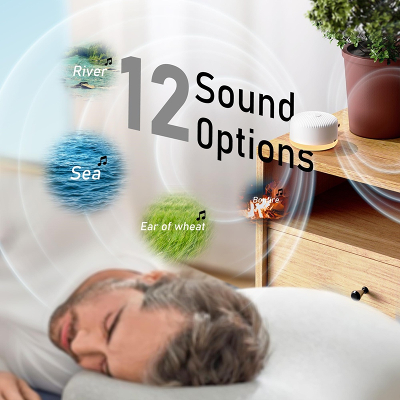 BAADE เครื่องเสียงแบบพกพา, เคร - Baby Sound Machine White บทวิจารณ์และราคา