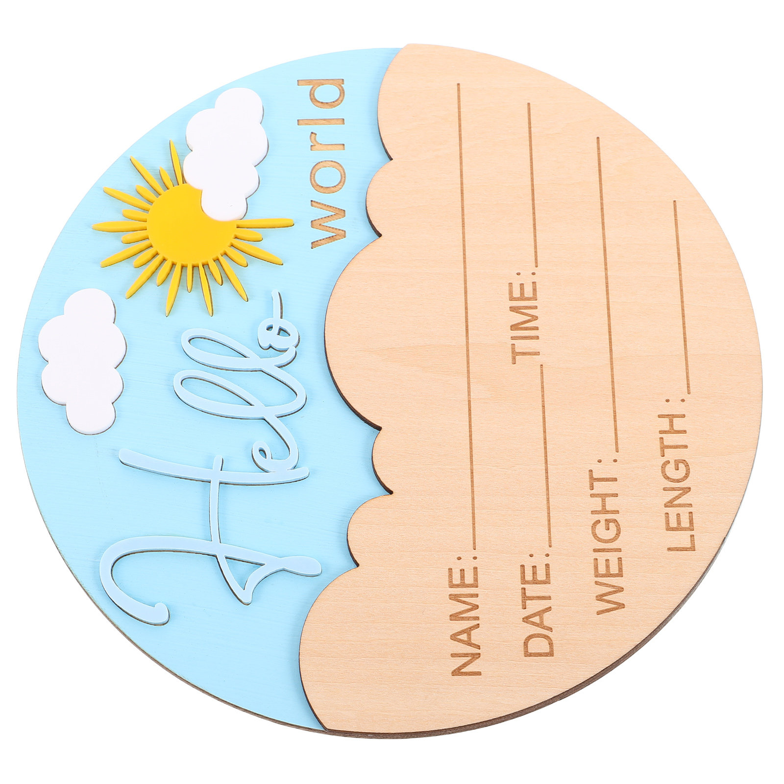 ป้ายประกาศข่าวดีเกี่ยวกับทารกแ - Baby Nursery Keepsake บทวิจารณ์และราคา