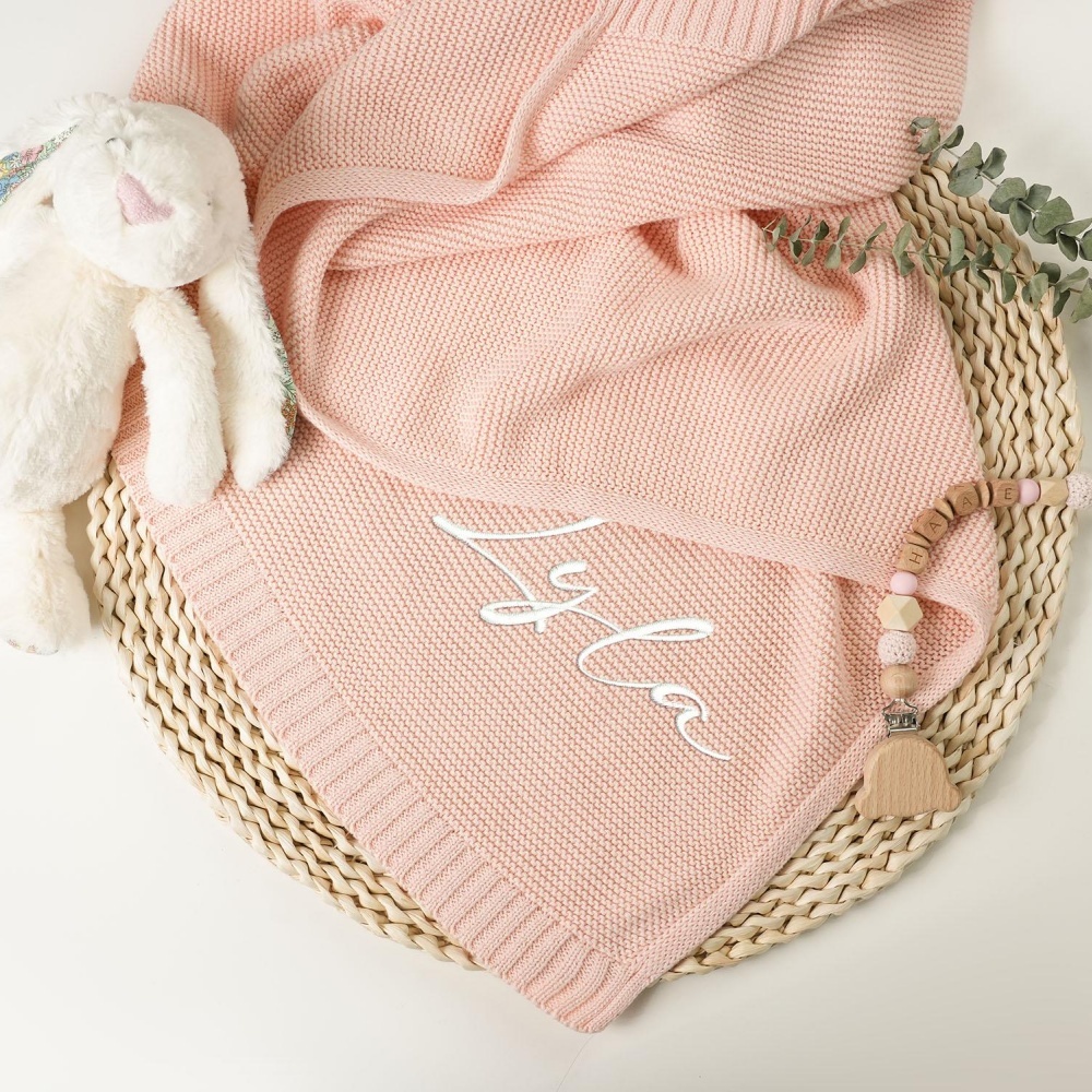 ผ้าห่มเด็กถักปักชื่อตามสั่ง, ผ - Baby Nursery Keepsake บทวิจารณ์และราคา