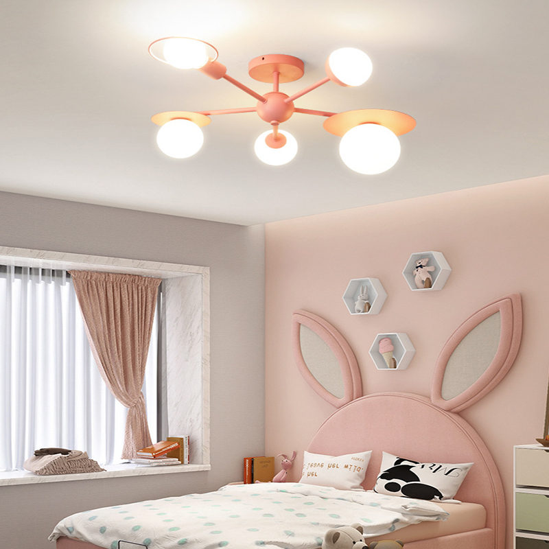 Nordic เด็กห้องนอนโคมไฟระย้าโค - Baby Nursery Chandelier บทวิจารณ์และราคา