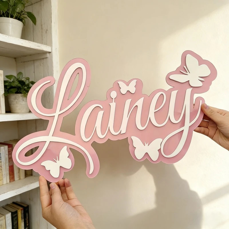 ป้ายชื่อเด็กแบบส่วนตัว ดีไซน์ส - Baby Nursery Name บทวิจารณ์และราคา