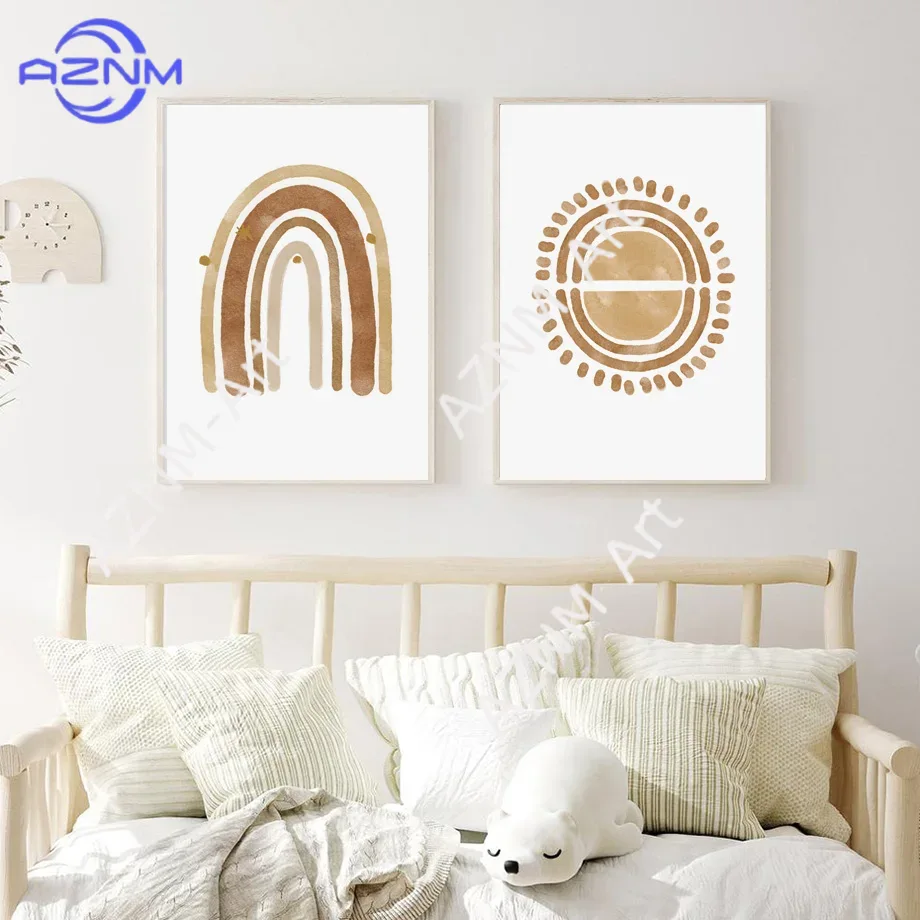 ภาพพิมพ์บนผ้าใบสำหรับตกแต่งผนั - Baby Nursery Paintings บทวิจารณ์และราคา