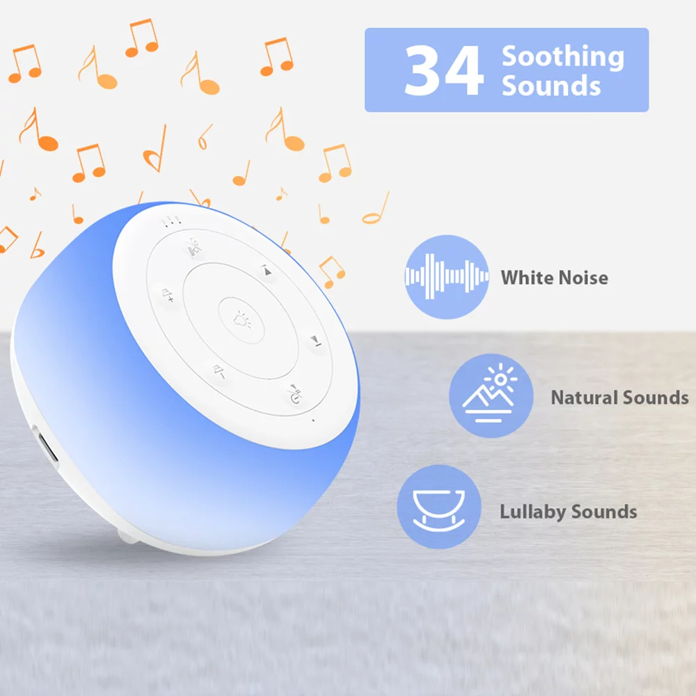 เครื่องเสียงไวท์นอยส์ เครื่องเ - Baby Sound Machine White บทวิจารณ์และราคา