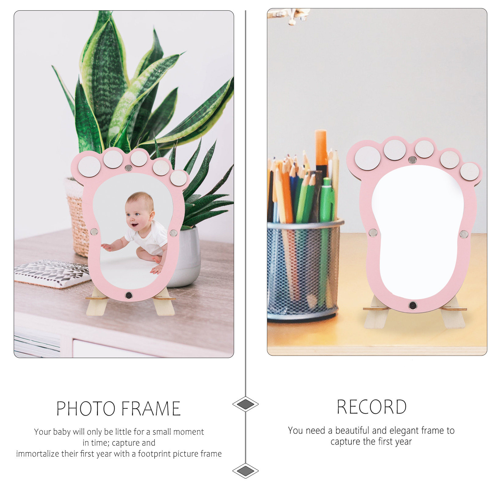 กรอบรูปพิมพ์เท้าเด็กดีไซน์สร้า - Baby Nursery Keepsake บทวิจารณ์และราคา