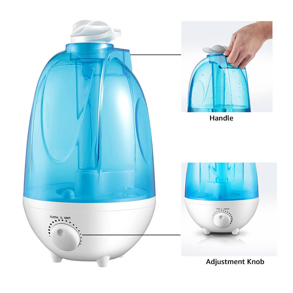 4000ML Ultrasonic Air Humidifi - Baby Nursery Humidifier บทวิจารณ์และราคา