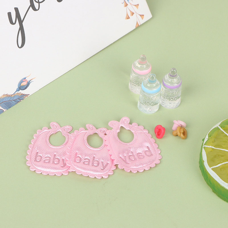 3ชิ้นบ้านตุ๊กตา1:12ขวดนมขนาดเล - Baby Nursery Dolls บทวิจารณ์และราคา