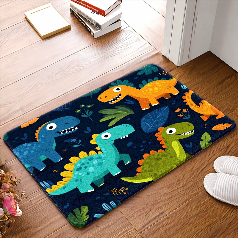 แผ่นรองคลานกันน้ำลายไดโนเสาร์ส - Baby Nursery Jungle Rug บทวิจารณ์และราคา