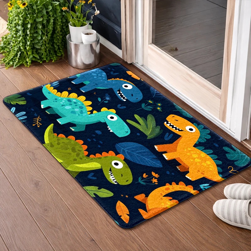แผ่นรองคลานกันน้ำลายไดโนเสาร์ส - Baby Nursery Jungle Rug บทวิจารณ์และราคา