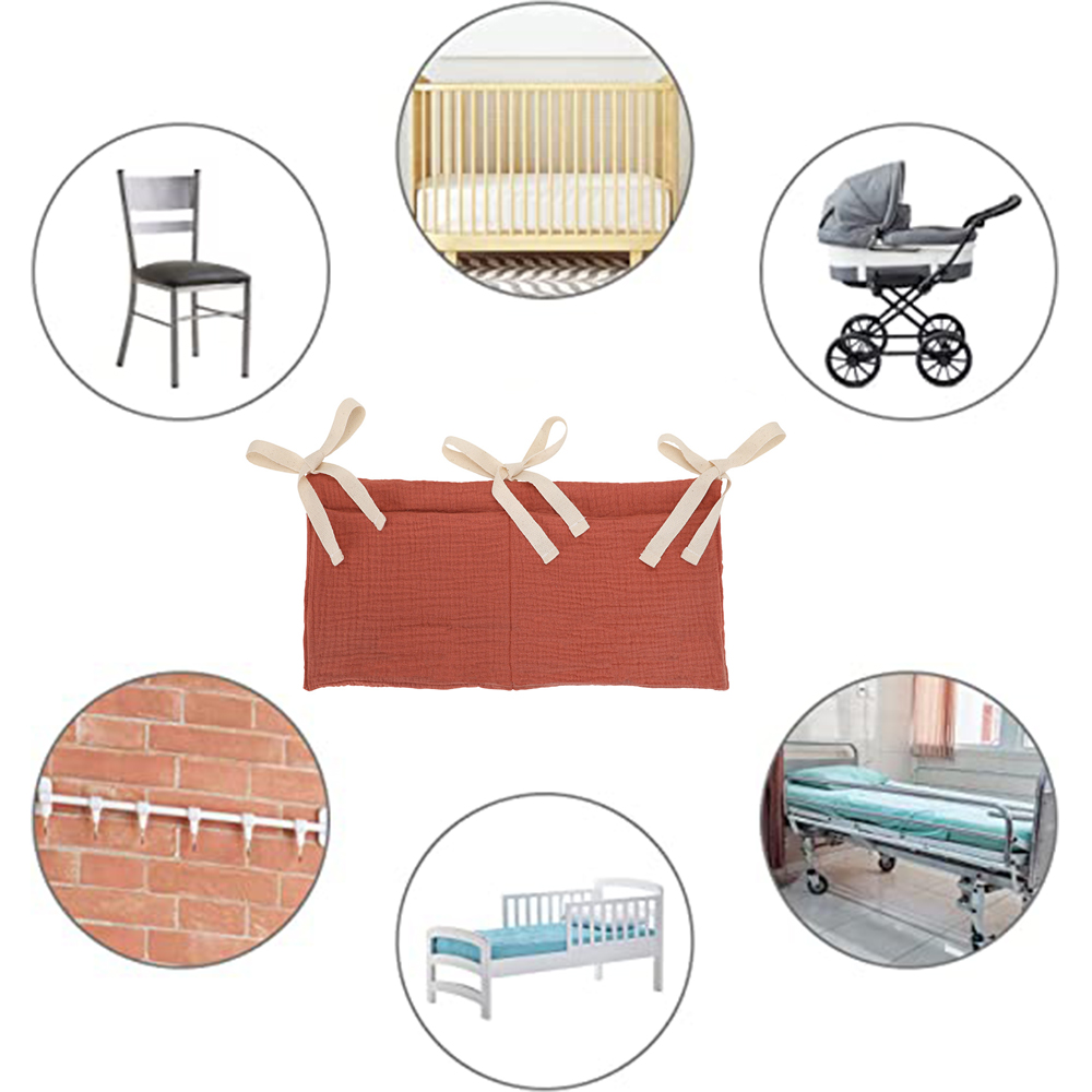 Baby Crib Organizer Cot Caddy  - Baby Bag Nursery บทวิจารณ์และราคา