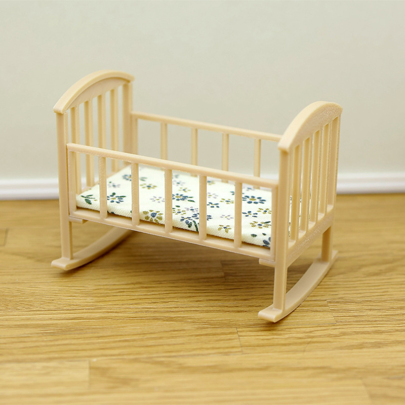⭐ ร้อนแรง ❗   เตียงโยกจิ๋วสำหร - Baby Nursery Dolls บทวิจารณ์และราคา