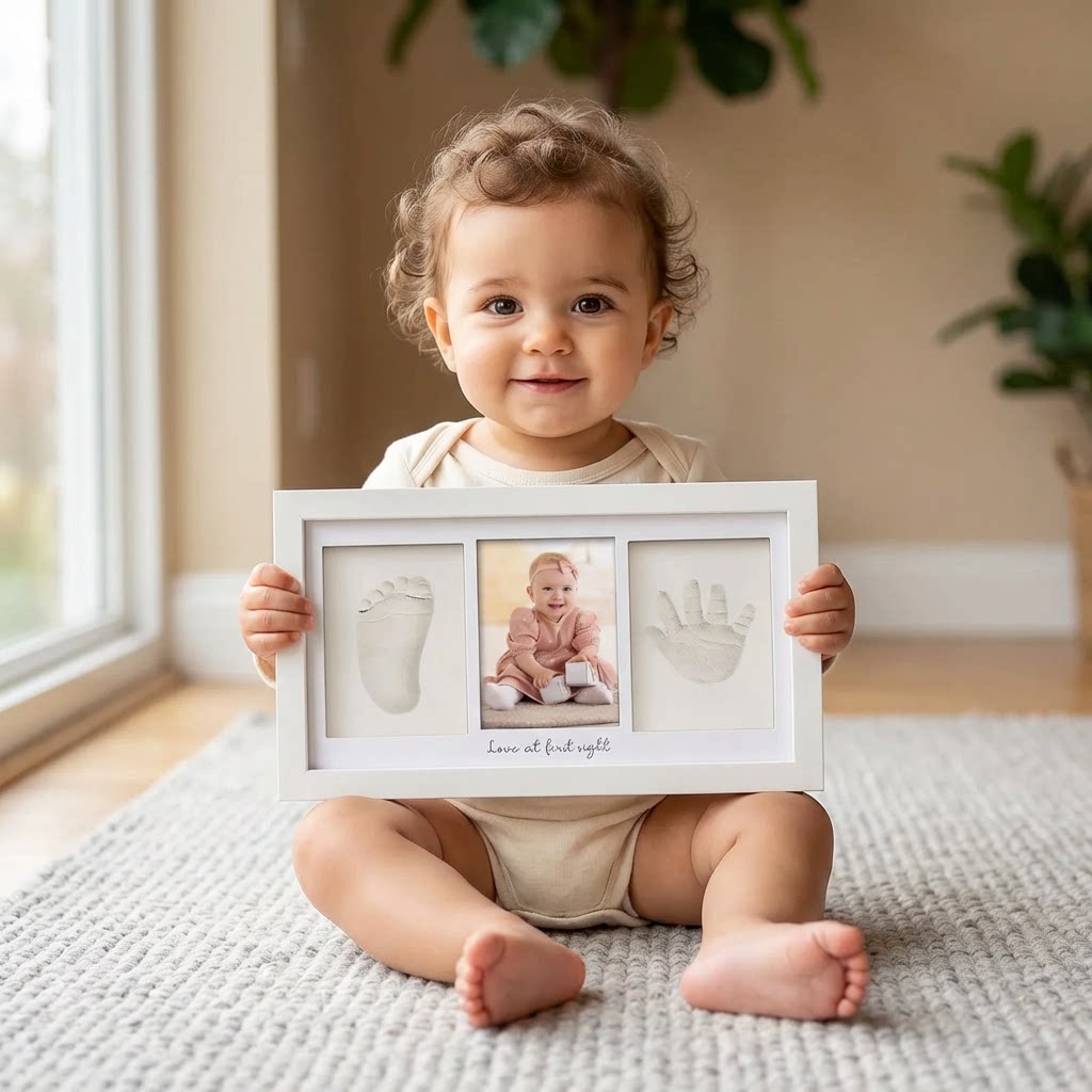 ชุดปั้นดินเหนียวสำหรับทำรอยมือ - Baby Nursery Keepsake บทวิจารณ์และราคา