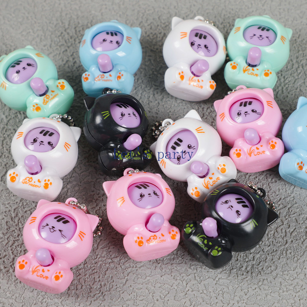 10 ชิ้นการ์ตูน Mini Cat Face เ - Baby Nursery Dolls บทวิจารณ์และราคา