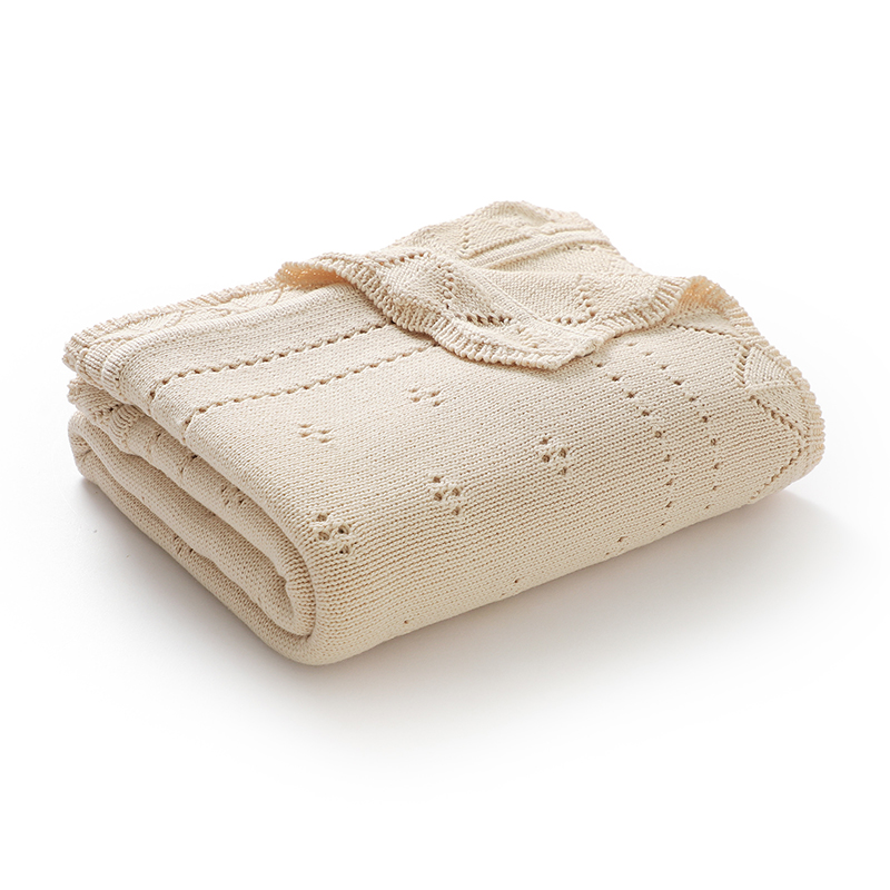 ผ้าห่มเด็กทารก ผ้าฝ้ายถัก 100* - Baby Girl Nursery Quilt บทวิจารณ์และราคา
