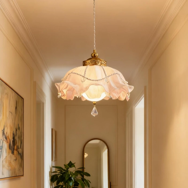 โคมไฟระย้าคริสตัลหรูหรา 3 สี ส - Baby Nursery Chandelier บทวิจารณ์และราคา
