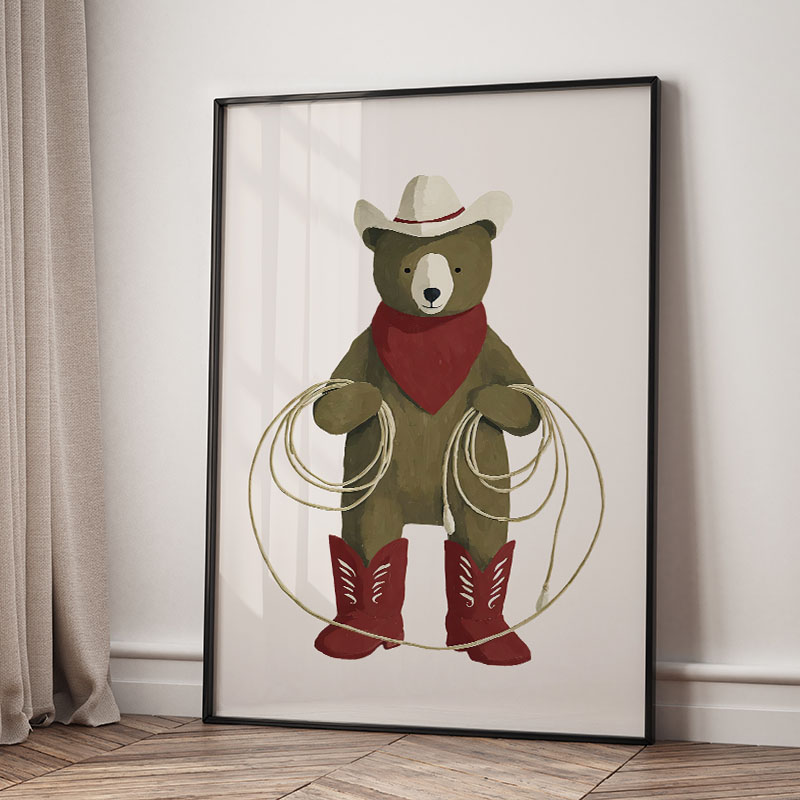 ภาพวาดการ์ตูนสัตว์ตลกๆ สำหรับต - Baby Nursery Paintings บทวิจารณ์และราคา