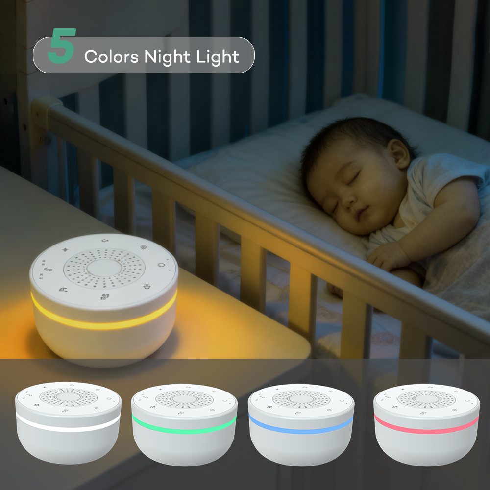 เครื่องเสียงไวท์นอยส์สำหรับเด็ - Baby Sound Machine White บทวิจารณ์และราคา