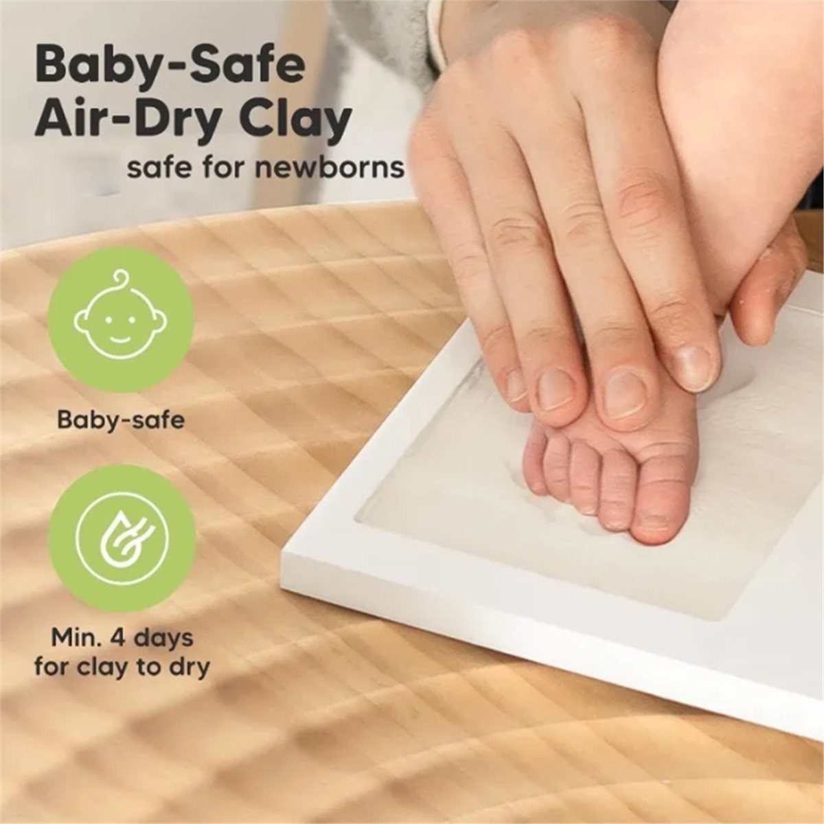 ชุดของที่ระลึกรอยมือและรอยเท้า - Baby Nursery Keepsake บทวิจารณ์และราคา